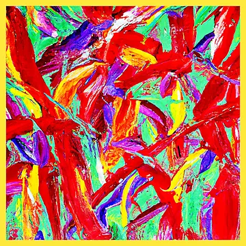 Artwork thumbnail, Vivid Abstract Pattern by Health And Fitness Posts e-Store