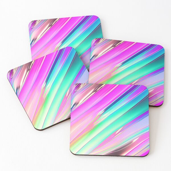 Item preview, glitter rainbow holographic wave designed and sold by D- Day.