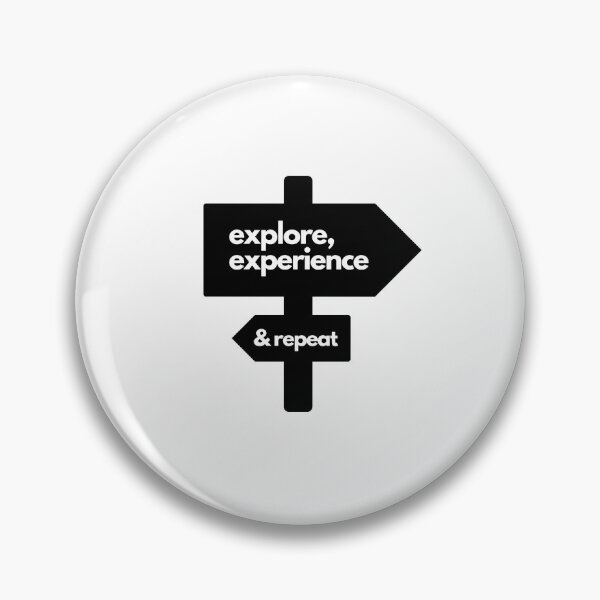 Item preview, Traveler's T-shirt Explore Experience Repeat designed and sold by Quarkari.
