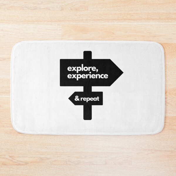 Item preview, Traveler's T-shirt Explore Experience Repeat designed and sold by Quarkari.
