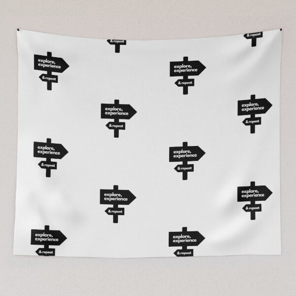 Item preview, Traveler's T-shirt Explore Experience Repeat designed and sold by Quarkari.
