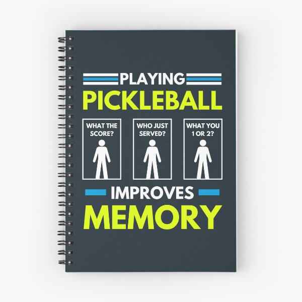 Item preview, Playing Pickleball Improves Memory Dink Player Men Women designed and sold by WAB Garb.