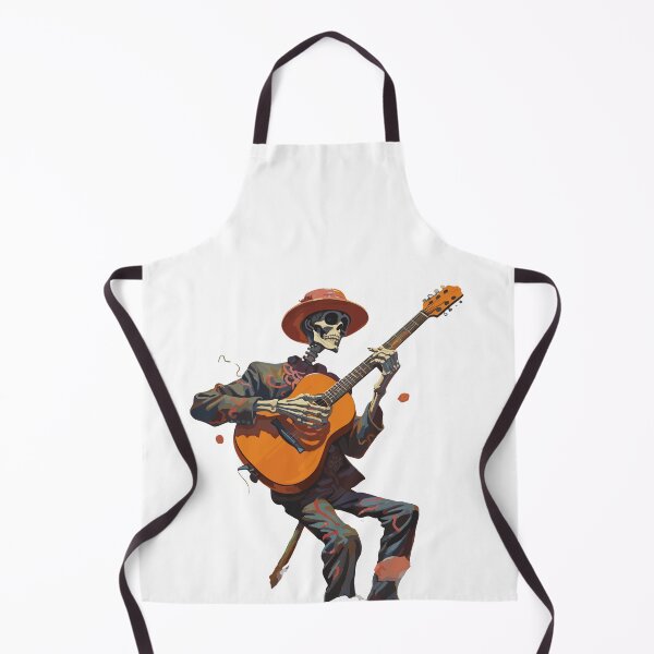 Item preview, A Relaxed Skeleton with Guitar designed and sold by DreamsReverie.