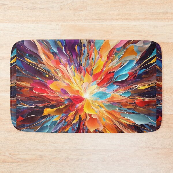 Item preview, Magical Dance of Light: Abstract Burst of Colors designed and sold by ElliOzy.