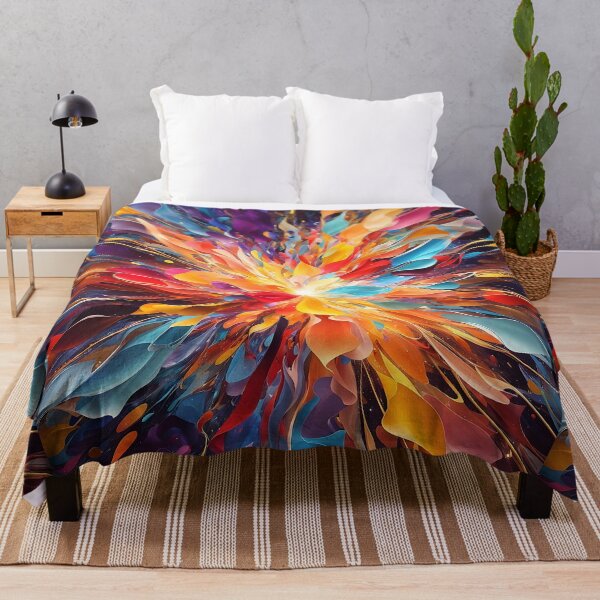 Item preview, Magical Dance of Light: Abstract Burst of Colors designed and sold by ElliOzy.