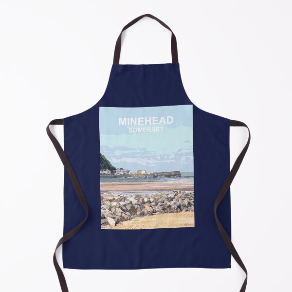 Item preview, Minehead Somerset. Minehead Travel location poster designed and sold by BarbaraGlebska.