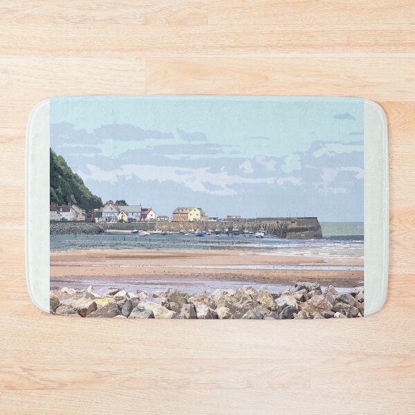 Item preview, Minehead Somerset. Minehead Travel location poster designed and sold by BarbaraGlebska.