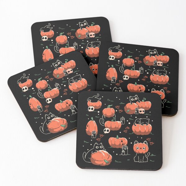 Item preview, Pumpkin Halloween Cats by Tobe Fonseca designed and sold by Tobe Fonseca®.