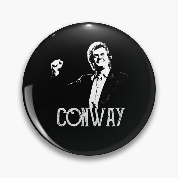 Item preview, Conway music Twitty - White Stencil designed and sold by ExRossFashio.