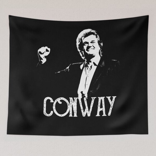 Item preview, Conway music Twitty - White Stencil designed and sold by ExRossFashio.