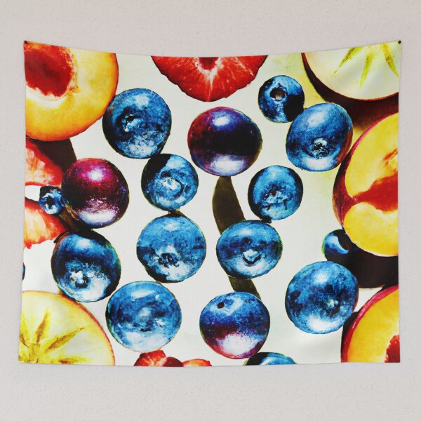 Item preview, Fruitful Vibrance Pattern designed and sold by Health And Fitness Posts e-Store.
