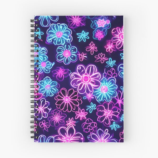 Item preview, Neon Light Floral designed and sold by SeamCraft.
