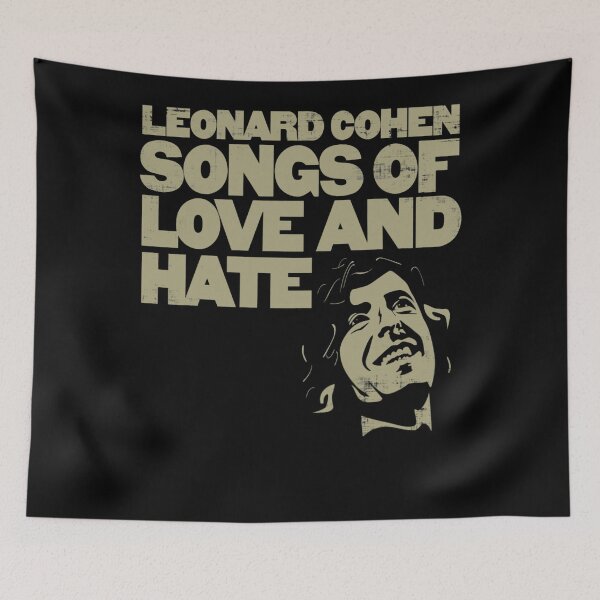 Item preview, Leonard Cohen Songs of Love And Hate designed and sold by KarsenJoeyArtS.