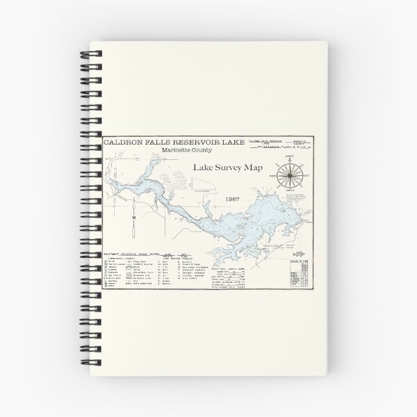 Item preview, Caldron Falls Reservoir Lake WI Marinette County designed and sold by Jean Plout.