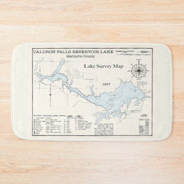 Item preview, Caldron Falls Reservoir Lake WI Marinette County designed and sold by Jean Plout.