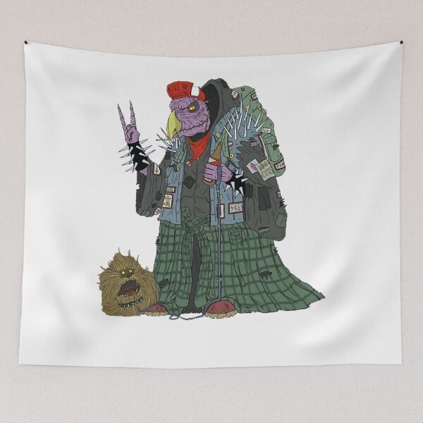 Item preview, Gutterpunk Skeksis designed and sold by PicklesLynch.