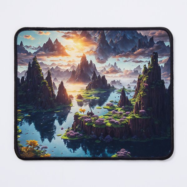 Item preview, Landscape of floating island designed and sold by M-Y-A-R-T-.