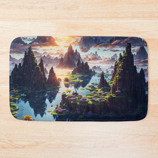 Item preview, Landscape of floating island designed and sold by M-Y-A-R-T-.