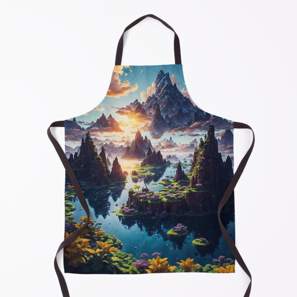 Item preview, Landscape of floating island designed and sold by M-Y-A-R-T-.
