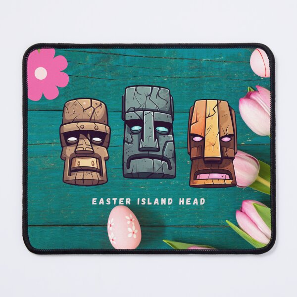 Item preview, Easter Island Head: Guardians of Ancient Secrets designed and sold by MacBeoThui.