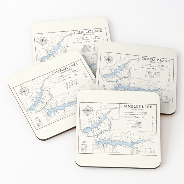 Item preview, Camelot Lake WI Condado de Adams designed and sold by Jean Plout.