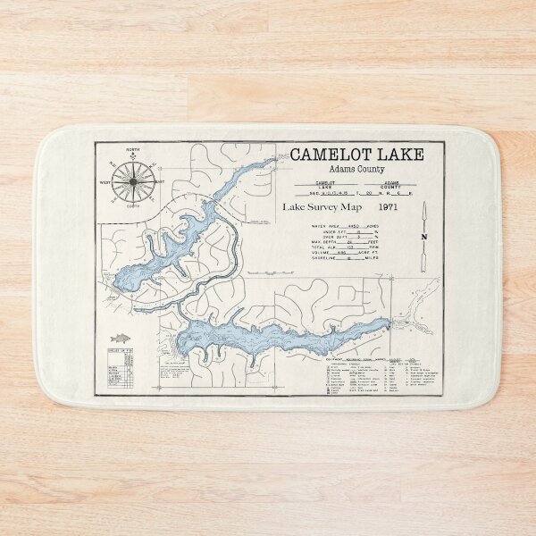 Item preview, Camelot Lake WI Adams County designed and sold by Jean Plout.