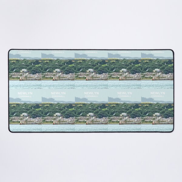 Item preview, Newlyn Cornwall. Cornish gift Kernow Travel location poster, St Austell designed and sold by BarbaraGlebska.