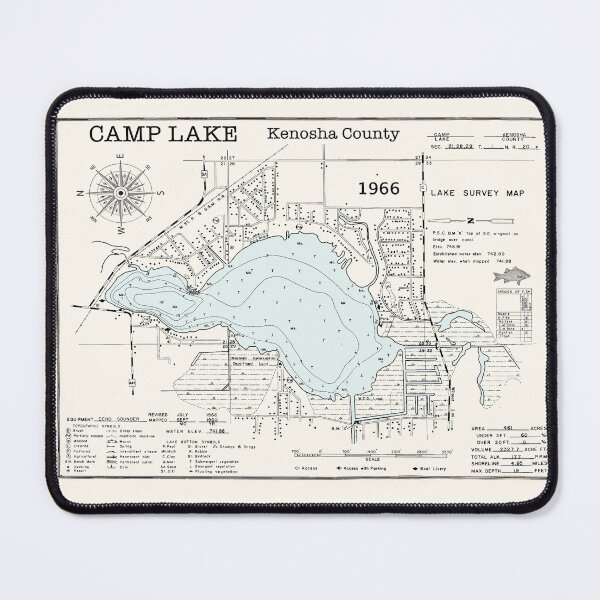 Item preview, Camp Lake WI Kenosha County designed and sold by Jean Plout.
