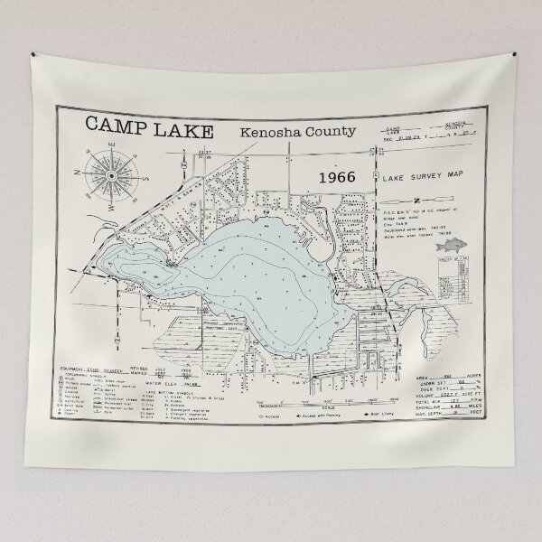 Item preview, Camp Lake WI Kenosha County designed and sold by Jean Plout.
