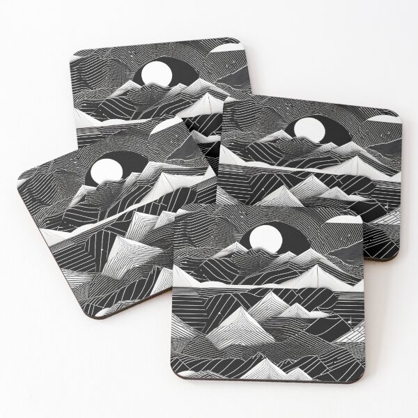 Item preview, Magic Moon Mountains - Surreal Geometry Landscape 65 designed and sold by Benito Del Ray.