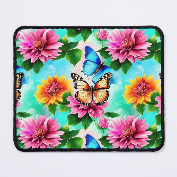 Item preview, Butterflies fly around looking for pollen. designed and sold by PopProArt.