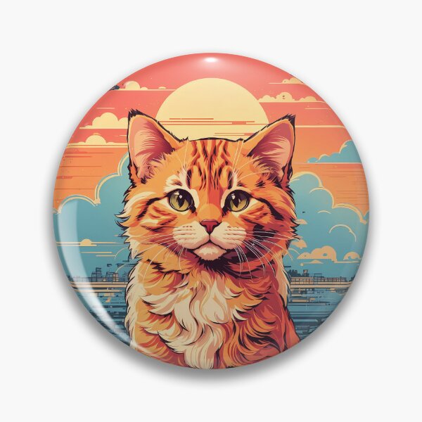 Item preview, cat in the sunset designed and sold by biiid.