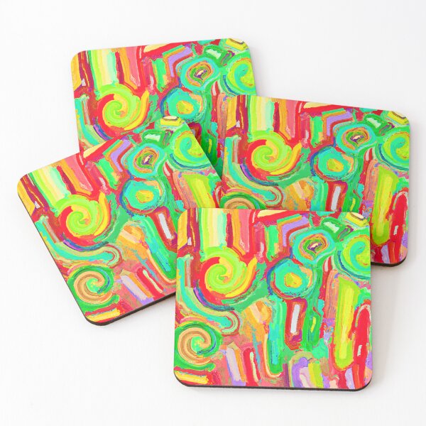 Item preview, Colorful Abstraction Pattern designed and sold by Health And Fitness Posts e-Store.