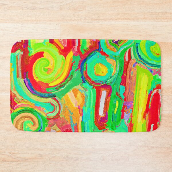 Item preview, Colorful Abstraction Pattern designed and sold by Health And Fitness Posts e-Store.