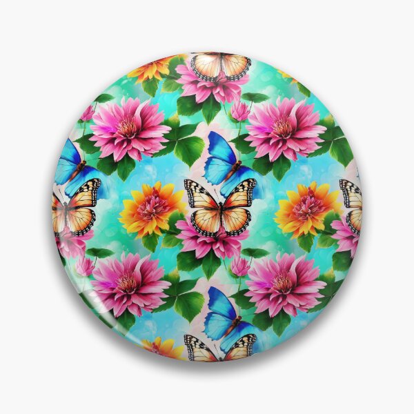 Item preview, Butterflies fly around looking for pollen. designed and sold by PopProArt.