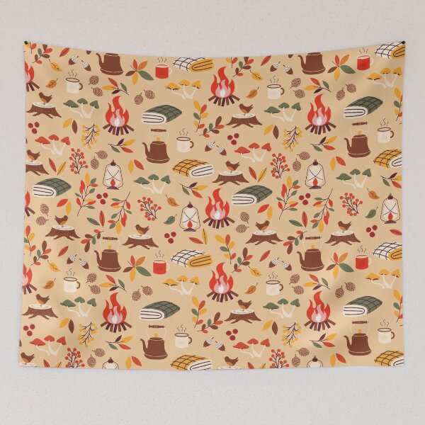 Item preview, Autumn Campfire designed and sold by IvanaGraphics.