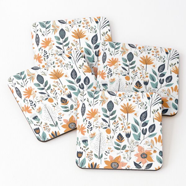 Item preview, Boho Summer Flowers Plants growing  designed and sold by pecussoul.