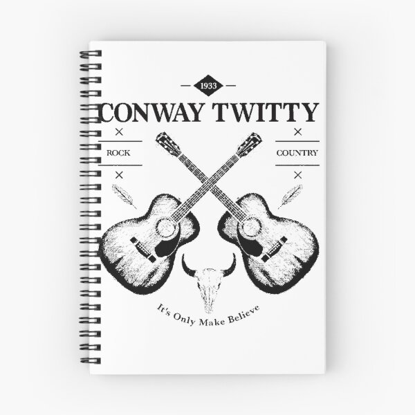 Item preview, Conway music Twitty Acoustic Guitar Vintage Logo designed and sold by ExRossFashio.