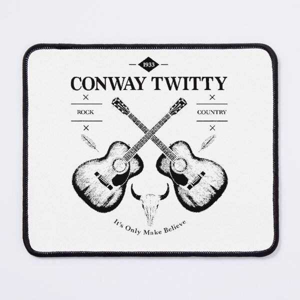 Item preview, Conway music Twitty Acoustic Guitar Vintage Logo designed and sold by ExRossFashio.