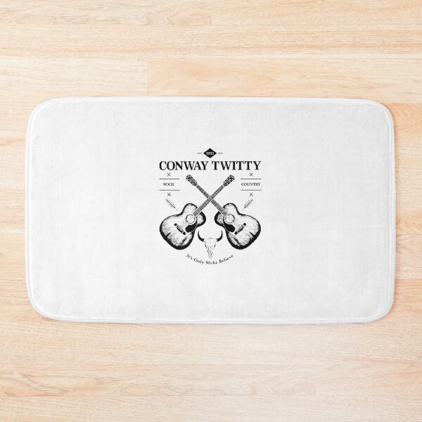 Item preview, Conway music Twitty Acoustic Guitar Vintage Logo designed and sold by ExRossFashio.