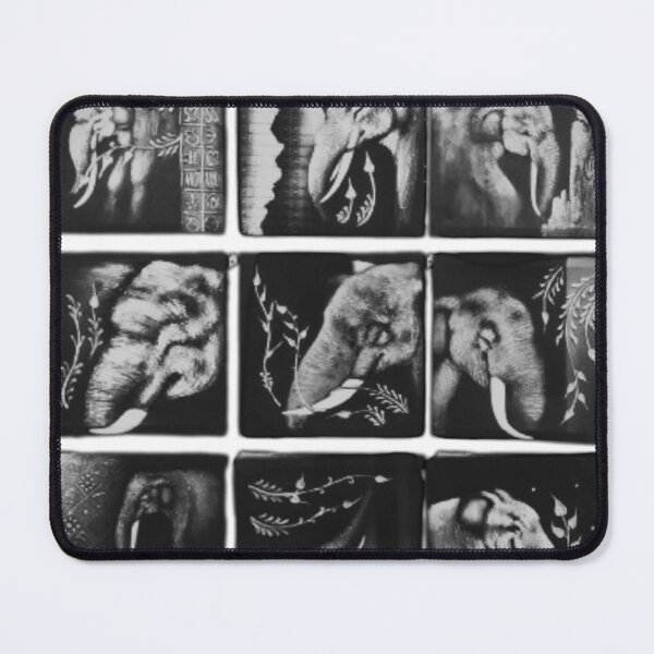 Item preview, elephant abstract painting. designed and sold by La-ong.