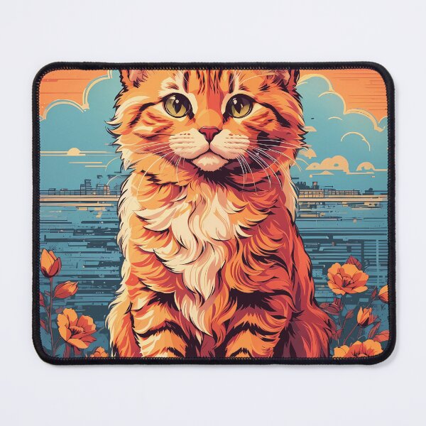 Item preview, cat in the sunset designed and sold by biiid.