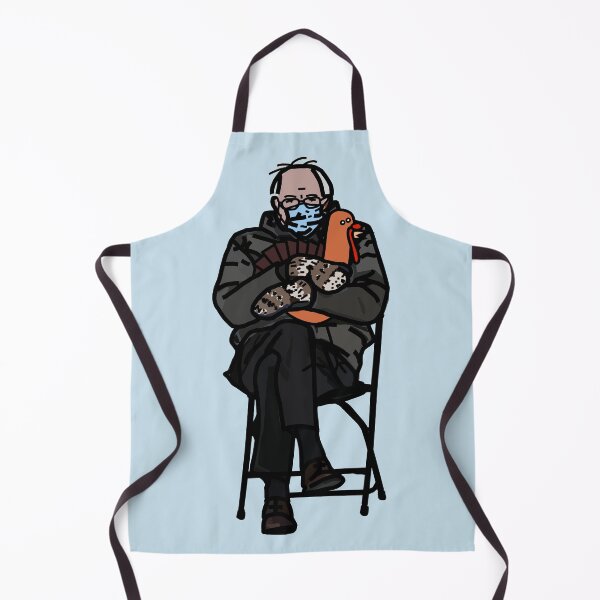 Item preview, Bernie Sanders Holding Thanksgiving Turkey designed and sold by ellenhenry.