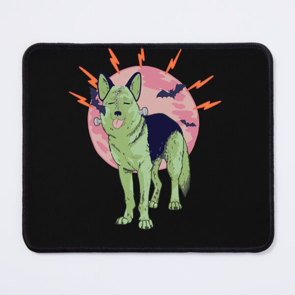 Item preview, German shepherd Halloween Frankenstein designed and sold by Itsdomd.