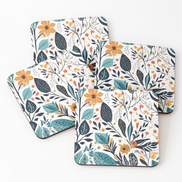 Item preview, Boho Summer Flowers Plants growing  designed and sold by pecussoul.