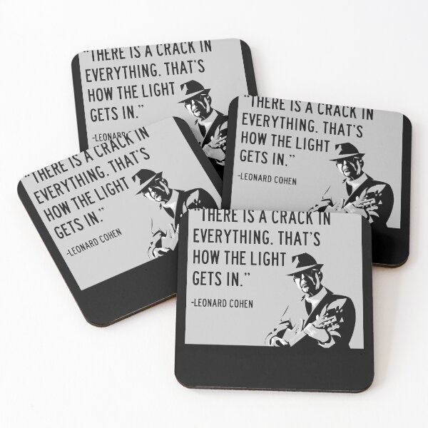 Item preview, Leonard Cohen There Is A Crack In Everything designed and sold by KarsenJoeyArtS.