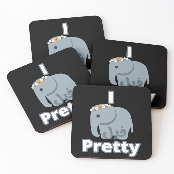 Item preview, I Feel Pretty, I فيل Pretty designed and sold by ArabicMerch.