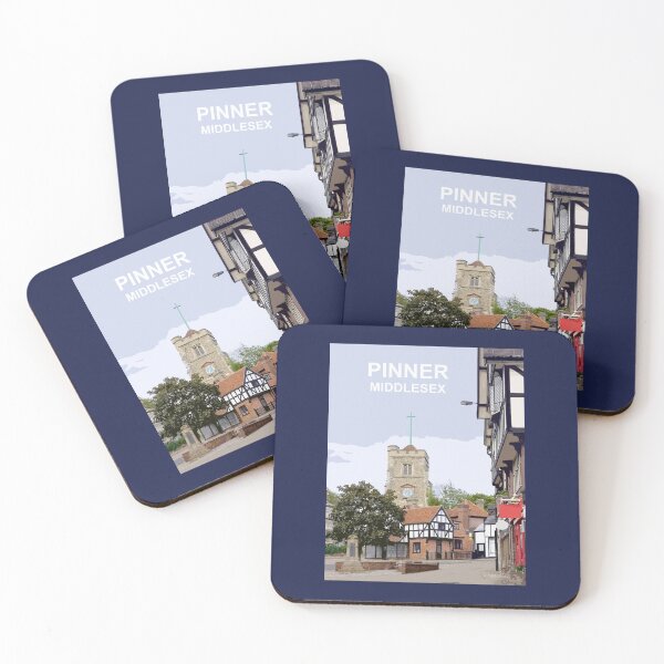 Item preview, Pinner Middlesex.  Travel location poster designed and sold by BarbaraGlebska.