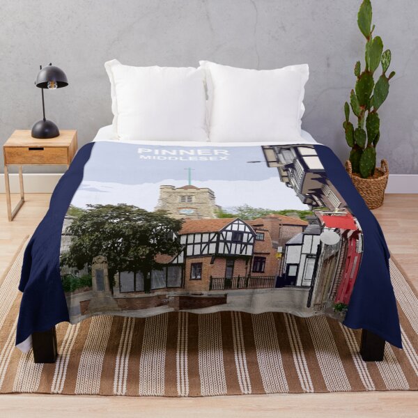 Item preview, Pinner Middlesex.  Travel location poster designed and sold by BarbaraGlebska.