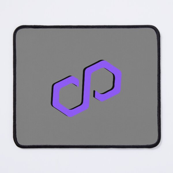 Item preview, Polygon matic purple logo designed and sold by Cryptoquack.